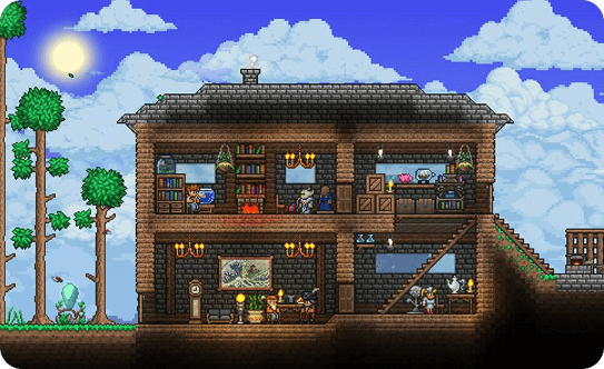 Hosting server Terraria migliorato da AvaHost